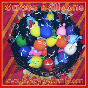 Homemade stress balloons for ADHD